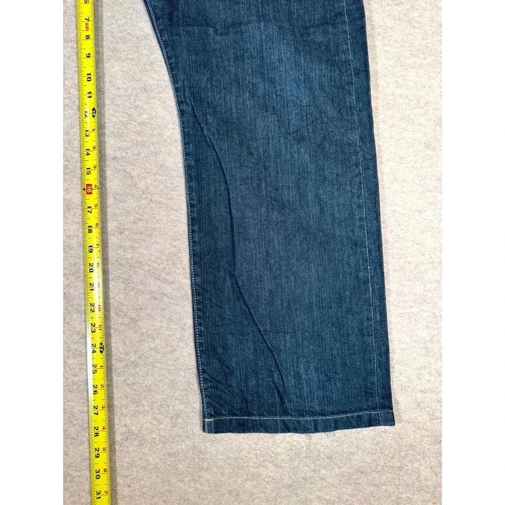 Levis 501 Original Fit Straight Jeans‎ Mens 40x30 Blue Denim High Rise Dark Wash